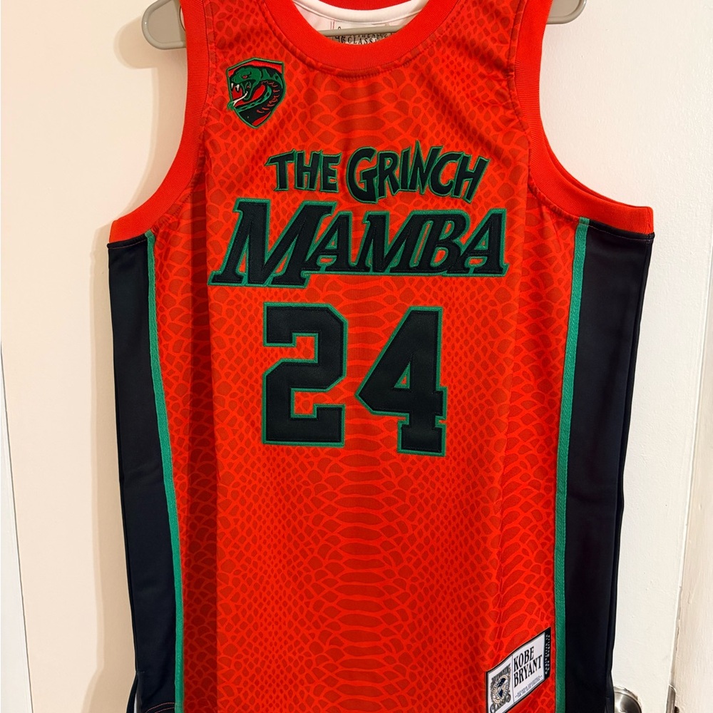 The Grinch Mamba Kobe Bryant Jersey, sz Mens XL, NWT